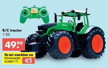 Aanbiedingen R-c tractor - Schleich - Geldig van 09/10/2017 tot 06/12/2017 bij Multi Bazar