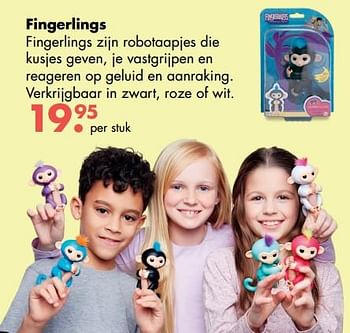 Aanbiedingen Fingerlings - Wowwee - Geldig van 09/10/2017 tot 06/12/2017 bij Multi Bazar