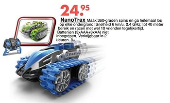 Aanbiedingen Nanotrax - Nikko - Geldig van 09/10/2017 tot 06/12/2017 bij Multi Bazar