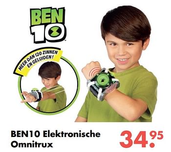 Aanbiedingen Ben10 elektronische omnitrux - Ben 10 - Geldig van 09/10/2017 tot 06/12/2017 bij Multi Bazar