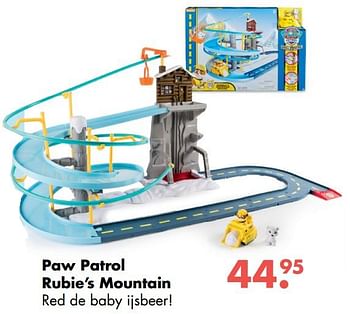 Aanbiedingen Paw patrol rubie`s mountain - PAW  PATROL - Geldig van 09/10/2017 tot 06/12/2017 bij Multi Bazar