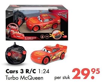 Aanbiedingen Cars 2 r-c turbo mcqueen - Cars - Geldig van 09/10/2017 tot 06/12/2017 bij Multi Bazar