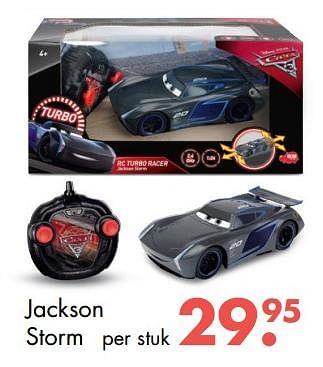 Aanbiedingen Cars 3 r-c jackson storm - Cars - Geldig van 09/10/2017 tot 06/12/2017 bij Multi Bazar