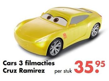 Aanbiedingen Cars 3 filmacties cruz ramirez - Cars - Geldig van 09/10/2017 tot 06/12/2017 bij Multi Bazar