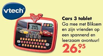 Aanbiedingen Cars 3 tablet - Vtech - Geldig van 09/10/2017 tot 06/12/2017 bij Multi Bazar