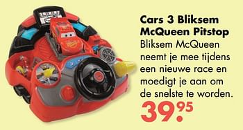 Aanbiedingen Cars 3 bliksem mcqueen pitstop - Cars - Geldig van 09/10/2017 tot 06/12/2017 bij Multi Bazar