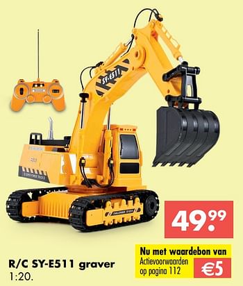 Aanbiedingen R-c sy-e511graver - Huismerk - Multi Bazar - Geldig van 09/10/2017 tot 06/12/2017 bij Multi Bazar