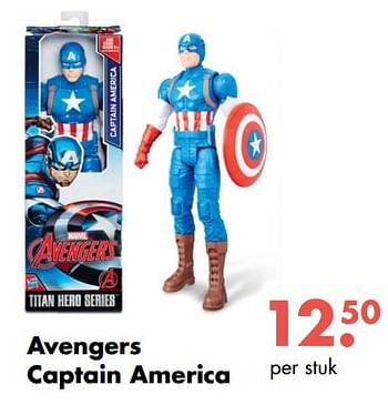 Aanbiedingen Avengers captain america - Avengers - Geldig van 09/10/2017 tot 06/12/2017 bij Multi Bazar