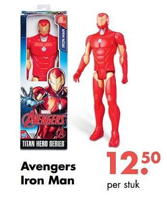Aanbiedingen Avengers iron man - Avengers - Geldig van 09/10/2017 tot 06/12/2017 bij Multi Bazar