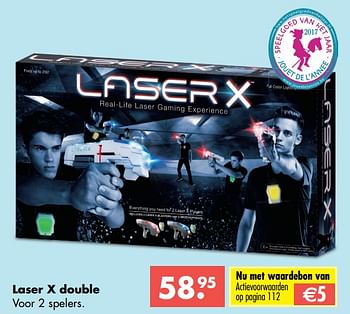 Aanbiedingen Laser x double - Laser X - Geldig van 09/10/2017 tot 06/12/2017 bij Multi Bazar