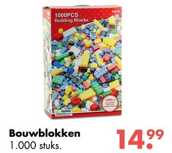 Aanbiedingen Bouwblokken - Huismerk - Multi Bazar - Geldig van 09/10/2017 tot 06/12/2017 bij Multi Bazar