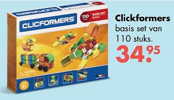 Aanbiedingen Clickformers - Clicformers - Geldig van 09/10/2017 tot 06/12/2017 bij Multi Bazar