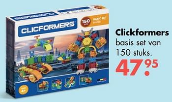 Aanbiedingen Clickformers - Clicformers - Geldig van 09/10/2017 tot 06/12/2017 bij Multi Bazar