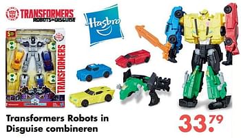 Aanbiedingen Transformers robots in disguise combineren - Transformers - Geldig van 09/10/2017 tot 06/12/2017 bij Multi Bazar