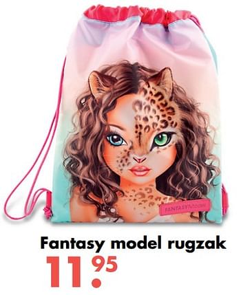 Aanbiedingen Fantasy model rugzak - Huismerk - Multi Bazar - Geldig van 09/10/2017 tot 06/12/2017 bij Multi Bazar
