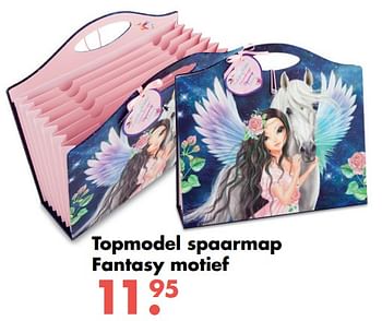 Aanbiedingen Topmodel spaarmap fantasy motief - Top Model - Geldig van 09/10/2017 tot 06/12/2017 bij Multi Bazar