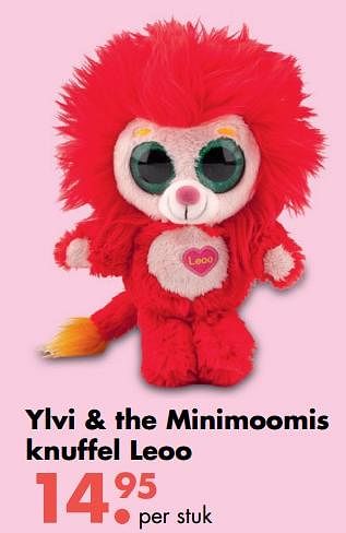 Aanbiedingen Ylvi + the minimoomis knuffel leoo - Ylvi en de Minimoomis - Geldig van 09/10/2017 tot 06/12/2017 bij Multi Bazar