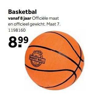 Aanbiedingen Basketbal - Huismerk - Intertoys - Geldig van 25/09/2017 tot 10/12/2017 bij Intertoys