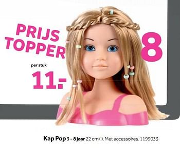 Aanbiedingen Kap pop - Huismerk - Intertoys - Geldig van 25/09/2017 tot 10/12/2017 bij Intertoys