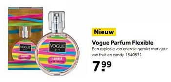 Aanbiedingen Vogue parfum flexible - Vogue - Geldig van 25/09/2017 tot 10/12/2017 bij Intertoys