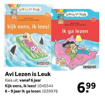 Aanbiedingen Avi lezen is leuk - Huismerk - Intertoys - Geldig van 25/09/2017 tot 10/12/2017 bij Intertoys