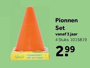 Aanbiedingen Pionnen set - Huismerk - Intertoys - Geldig van 25/09/2017 tot 10/12/2017 bij Intertoys