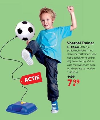 Aanbiedingen Voetbal trainer - Huismerk - Intertoys - Geldig van 25/09/2017 tot 10/12/2017 bij Intertoys