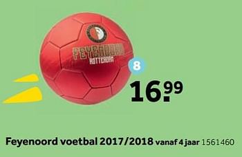 Aanbiedingen Feyenoord voetbal 2017-2018 - Feyenoord - Geldig van 25/09/2017 tot 10/12/2017 bij Intertoys