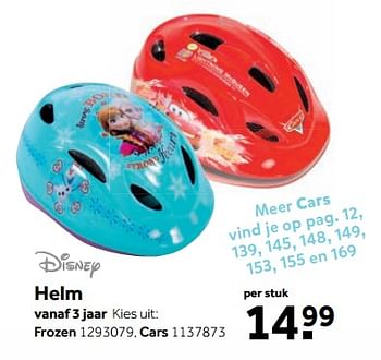 Aanbiedingen Helm - Disney - Geldig van 25/09/2017 tot 10/12/2017 bij Intertoys