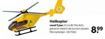 Aanbiedingen Helikopter - Huismerk - Intertoys - Geldig van 25/09/2017 tot 10/12/2017 bij Intertoys