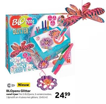 Aanbiedingen Blopens glitter - Blopens - Geldig van 25/09/2017 tot 10/12/2017 bij Intertoys