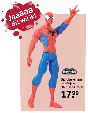 Aanbiedingen Spider-man - Spider-man - Geldig van 25/09/2017 tot 10/12/2017 bij Intertoys