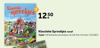 Aanbiedingen Klassieke sprookjes - Huismerk - Intertoys - Geldig van 25/09/2017 tot 10/12/2017 bij Intertoys