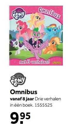 Aanbiedingen Omnibus - My Little Pony - Geldig van 25/09/2017 tot 10/12/2017 bij Intertoys