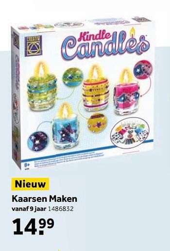 Aanbiedingen Kaarsen maken - Creative - Geldig van 25/09/2017 tot 10/12/2017 bij Intertoys