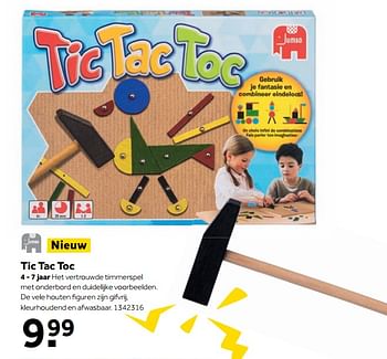 Aanbiedingen Tic tac toc - Jumbo - Geldig van 25/09/2017 tot 10/12/2017 bij Intertoys