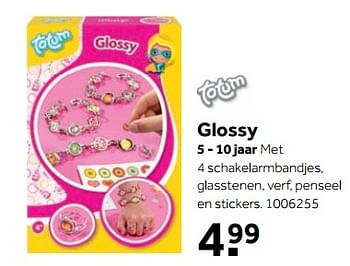 Aanbiedingen Glossy - Totum - Geldig van 25/09/2017 tot 10/12/2017 bij Intertoys