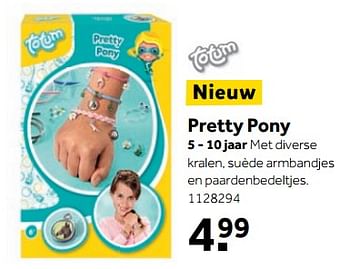 Aanbiedingen Pretty pony - Totum - Geldig van 25/09/2017 tot 10/12/2017 bij Intertoys