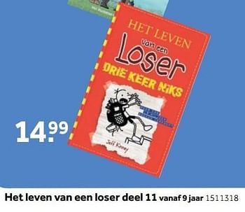 Aanbiedingen Het leven van een loser deel 11 - Huismerk - Intertoys - Geldig van 25/09/2017 tot 10/12/2017 bij Intertoys