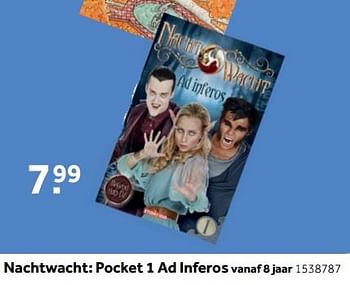Aanbiedingen Nachtwacht: pocket 1 ad inferos - Huismerk - Intertoys - Geldig van 25/09/2017 tot 10/12/2017 bij Intertoys