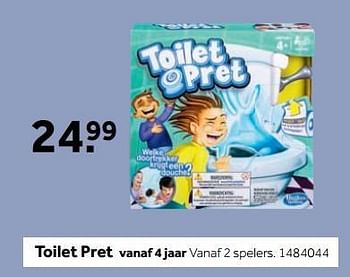 Aanbiedingen Toilet pret - Hasbro - Geldig van 25/09/2017 tot 10/12/2017 bij Intertoys
