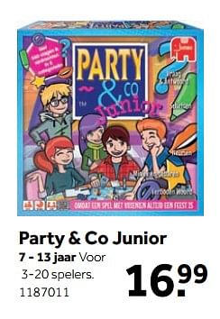 Aanbiedingen Party + co junior - Jumbo - Geldig van 25/09/2017 tot 10/12/2017 bij Intertoys