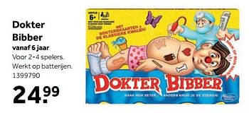 Aanbiedingen Dokter bibber - Hasbro - Geldig van 25/09/2017 tot 10/12/2017 bij Intertoys