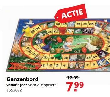 Aanbiedingen Ganzenbord - Jumbo - Geldig van 25/09/2017 tot 10/12/2017 bij Intertoys