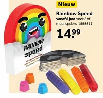 Aanbiedingen Rainbow speed - Rainbow - Geldig van 25/09/2017 tot 10/12/2017 bij Intertoys