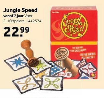 Aanbiedingen Jungle speed - Asmodee - Geldig van 25/09/2017 tot 10/12/2017 bij Intertoys