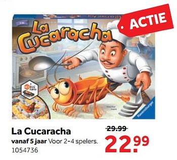 Aanbiedingen La cucaracha - Ravensburger - Geldig van 25/09/2017 tot 10/12/2017 bij Intertoys