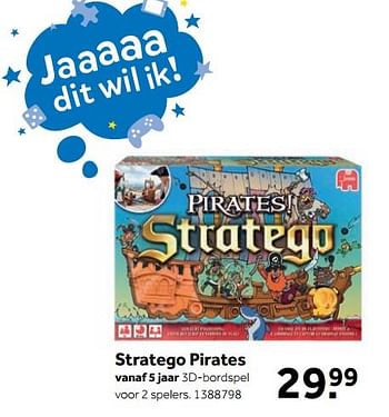 Aanbiedingen Stratego pirates - Jumbo - Geldig van 25/09/2017 tot 10/12/2017 bij Intertoys
