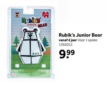 Aanbiedingen Rubik`s junior beer - Jumbo - Geldig van 25/09/2017 tot 10/12/2017 bij Intertoys