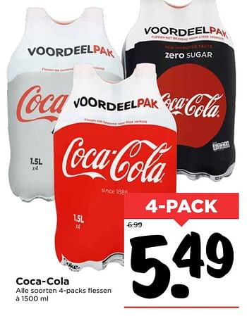 Aanbiedingen Coca-cola - Coca Cola - Geldig van 01/10/2017 tot 07/10/2017 bij Vomar